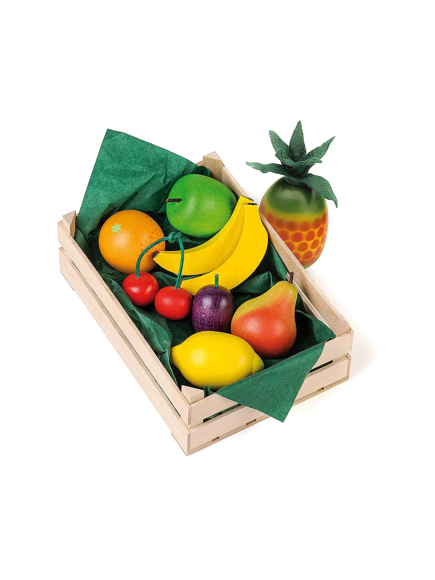 ERZI | Obst Sortiment aus Holz | 